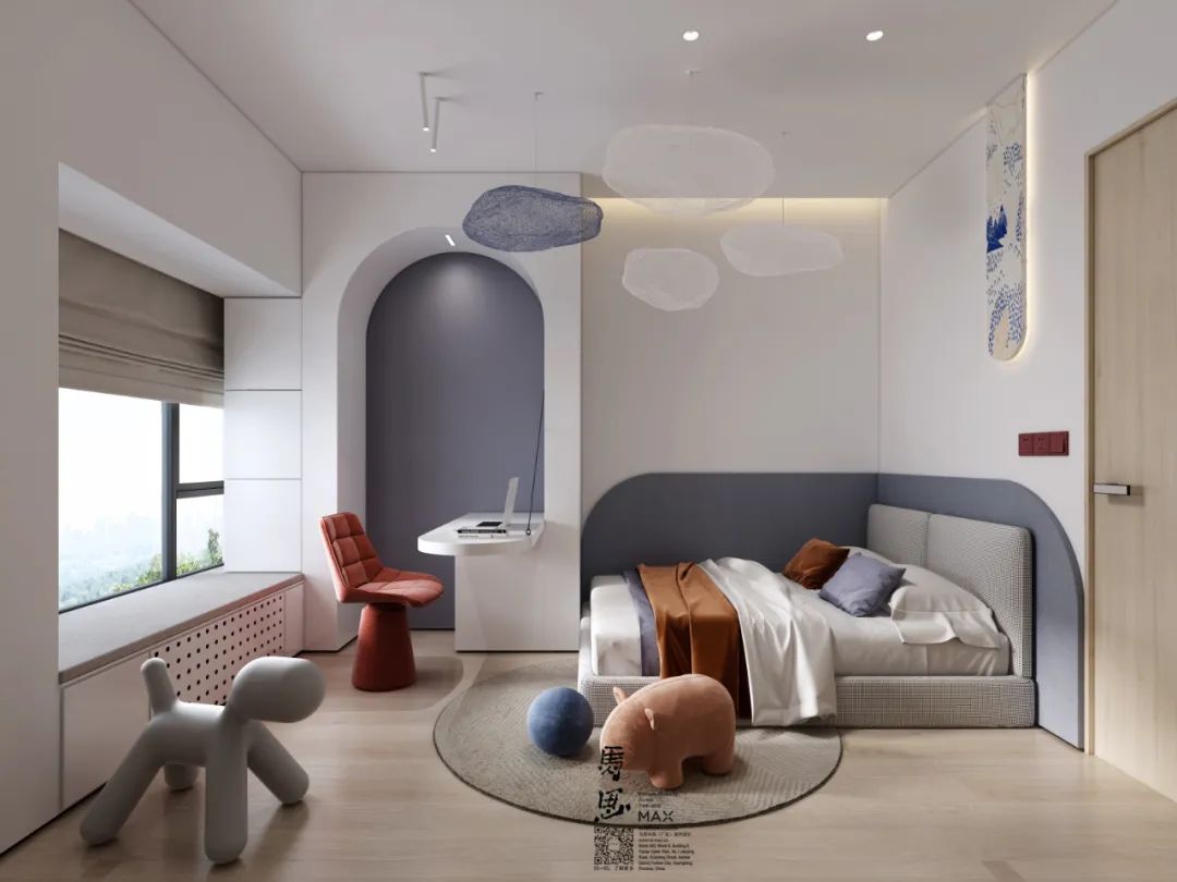 廣州裝修設計馬思|兒童的專屬空間，讓快樂不止六一